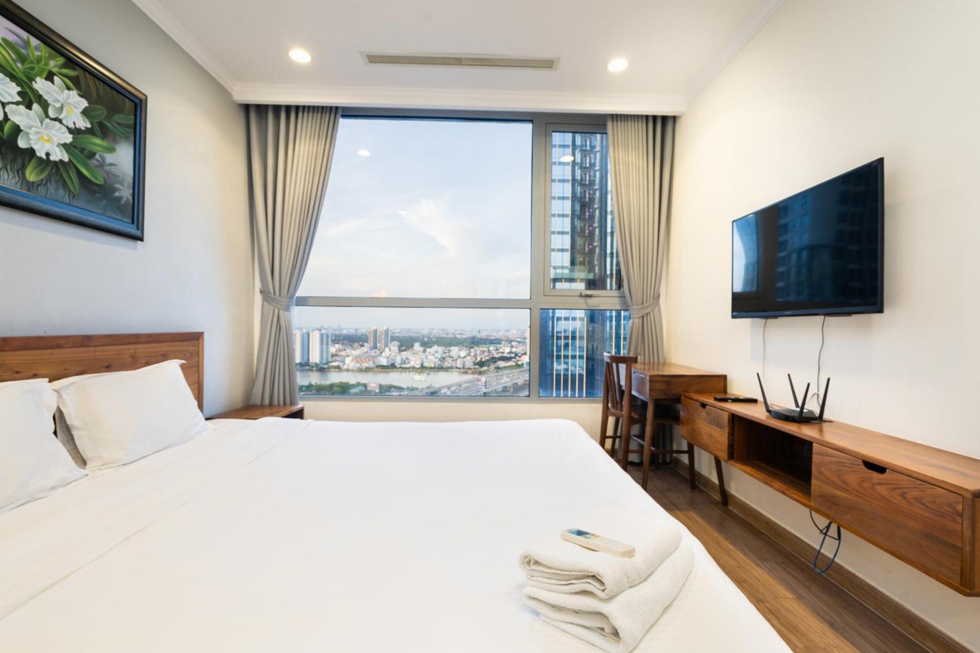 Vinhomes Central Park - Serviced Apartments Rental Ltd ホーチミン市 エクステリア 写真